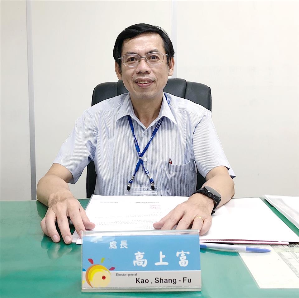 人事處處長高上富